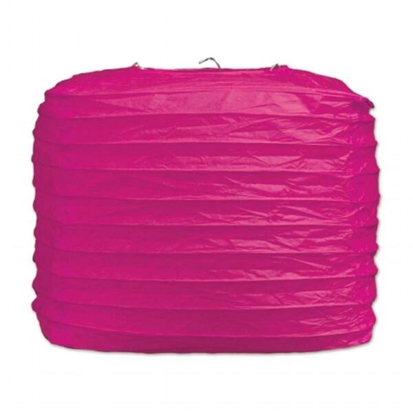 Square Paper Lanterns - Cerise, Beistle Co, Mfr#: 54734-C